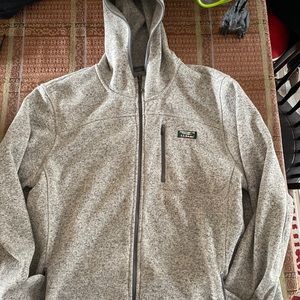 Men's Bean's Sweater Fleece, Hooded Full-Zip Jacket (XXL Tall)